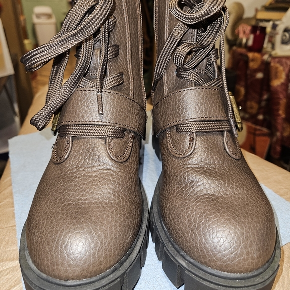 Seychelles brown moto boots 👢 6.5 wide - Picture 4 of 8